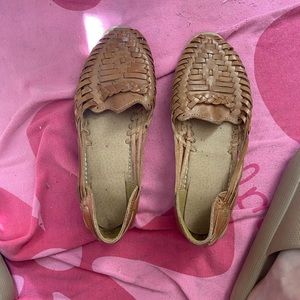 NWOT hurache sandals from Mexico real leather